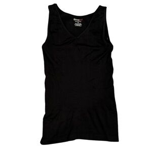 🔵 SALE 3/$25 SKINNYGIRL SMOOTHERS & SHAPERS BLACK TANK TOP M
